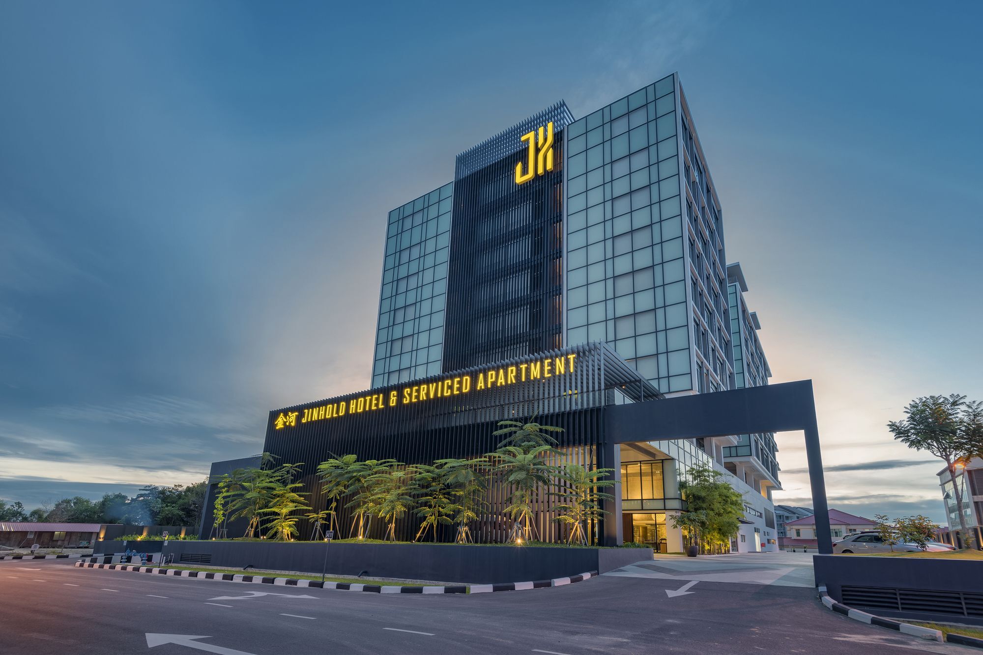 Jinhold Hotel & Serviced Apartment Miri Eksteriør billede