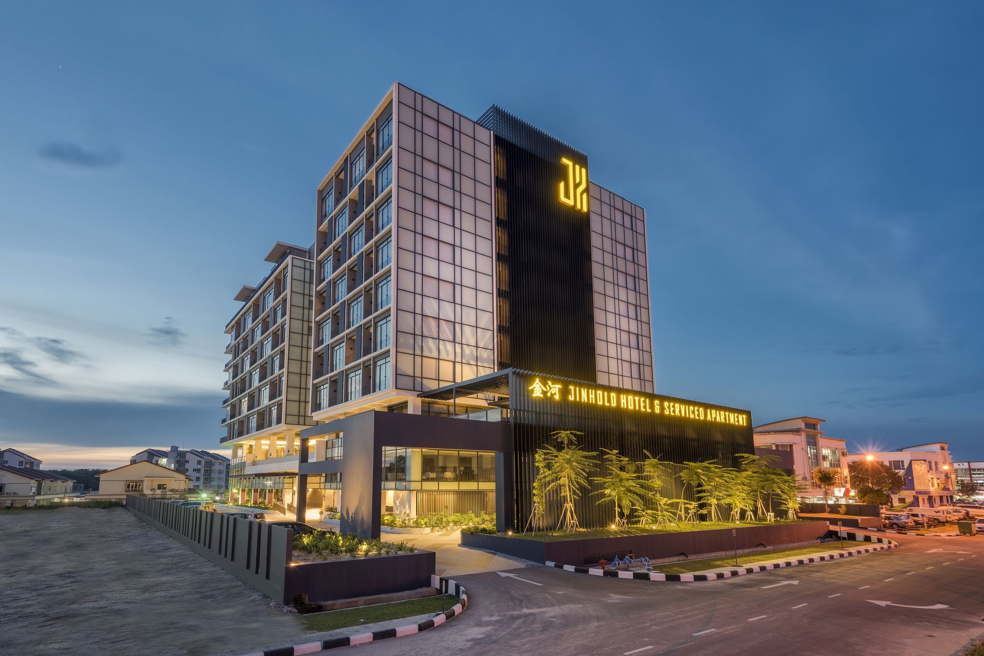 Jinhold Hotel & Serviced Apartment Miri Eksteriør billede
